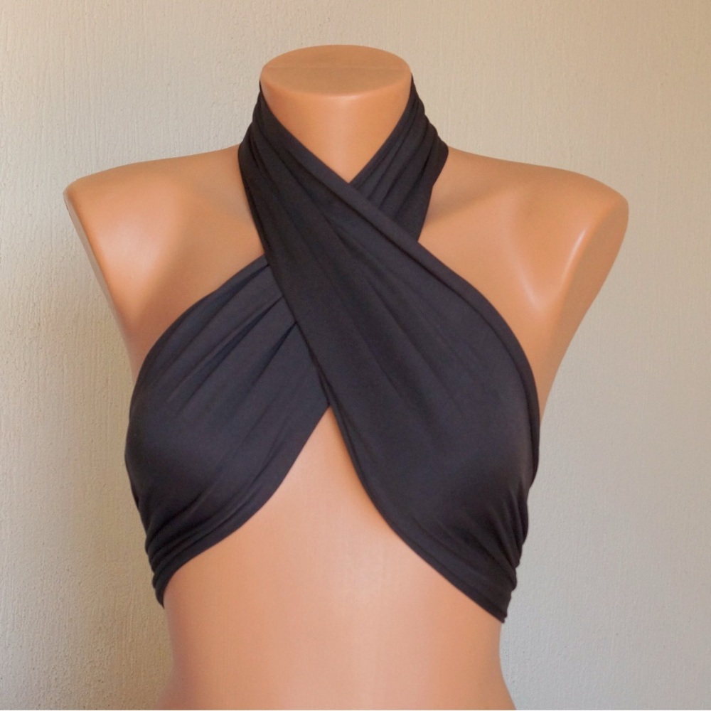 FELLA Halter Wrap Swim Top